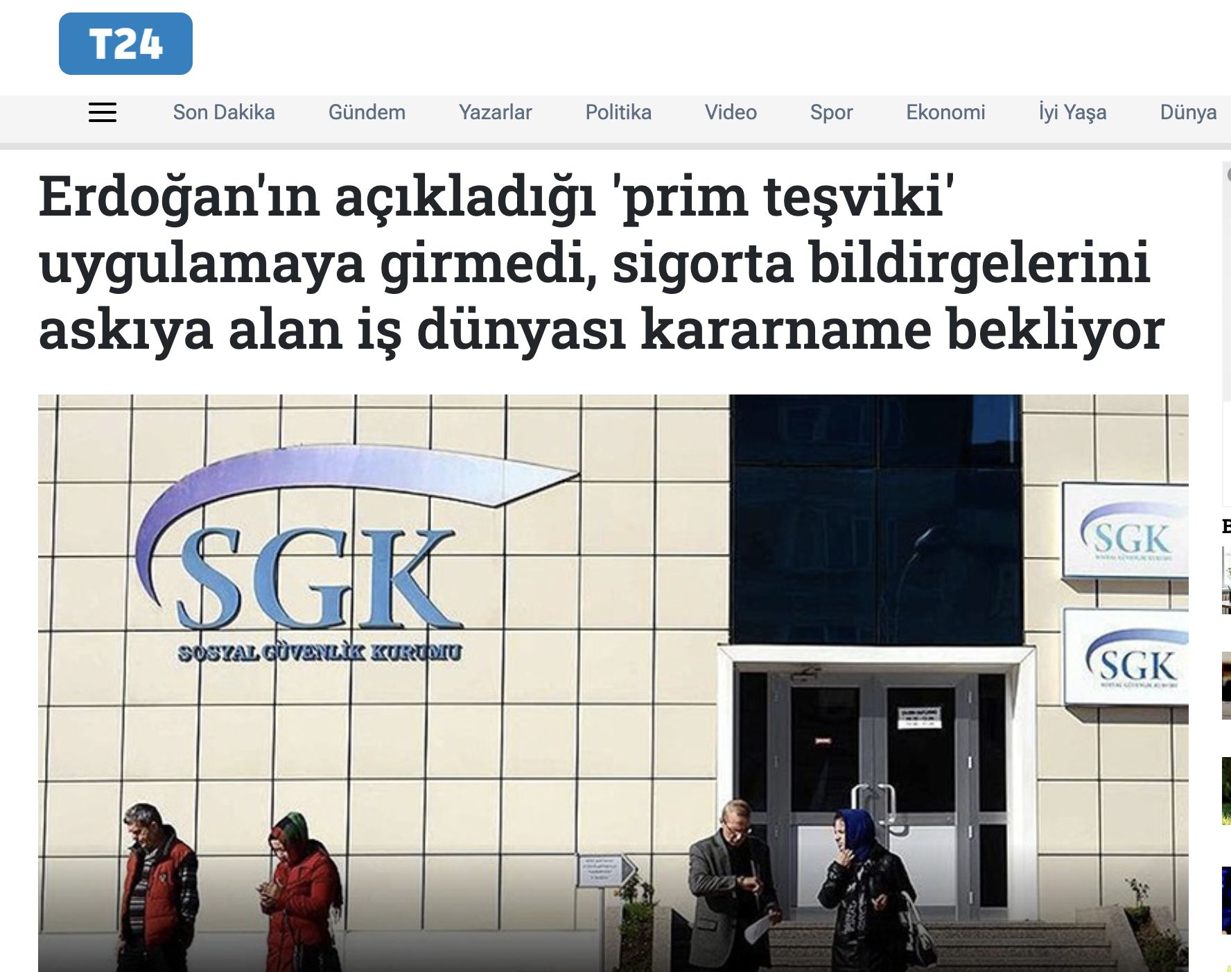 Prozon Yönetim Kurulu Başkanı Bora Ekmekci T24’te Yazdı: İş Dünyası Prim Teşviki Kararnamesini Bekliyor