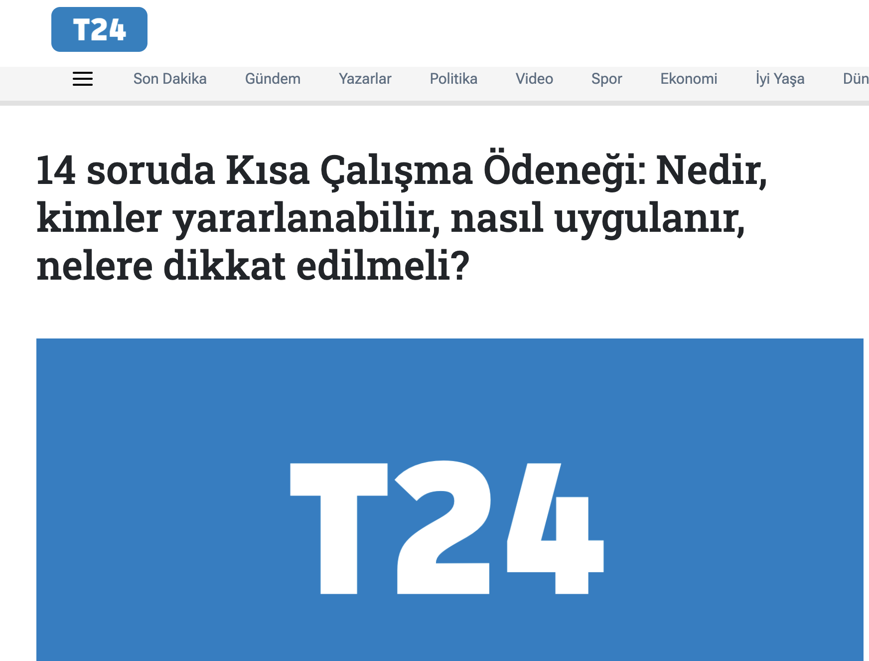 Prozon Yönetim Kurulu Başkanı Bora Ekmekci T24’te Yazdı: 14 Soruda Kısa Çalışma Ödeneği Rehberi