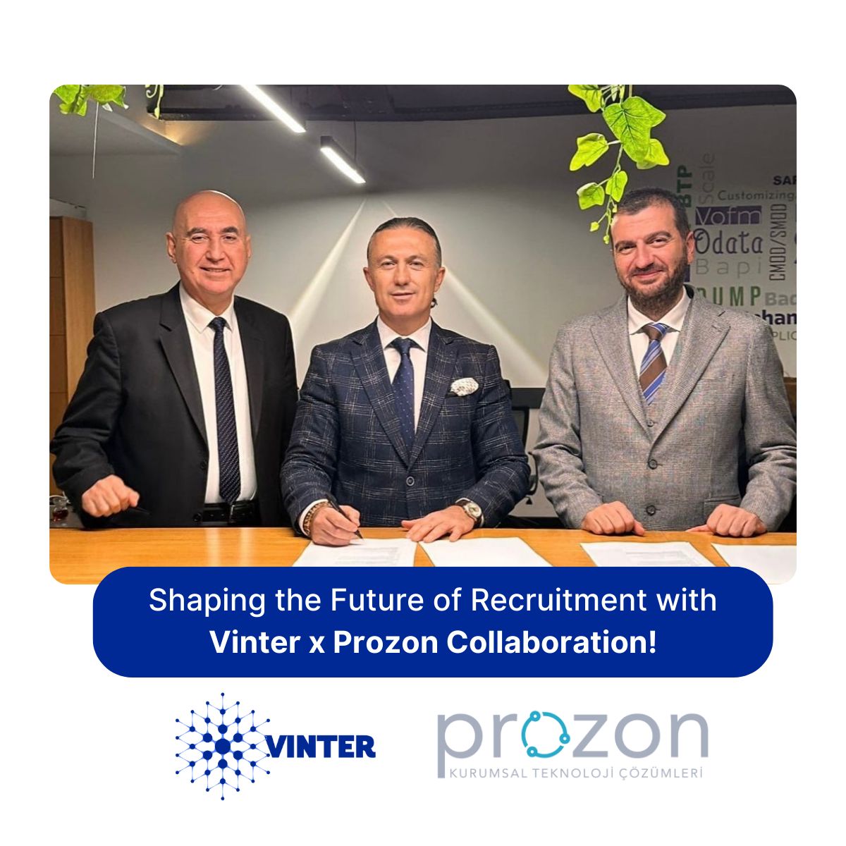 Prozon ve Vinter Güçlerini Birleştiriyor: İK Süreçlerinde Yapay Zeka Destekli Yeni Dönem Başlıyor!